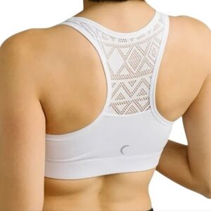 Zyia White bomber Bra